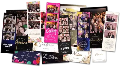 Bandes photo personnalisées InstantBox